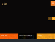 Tablet Screenshot of orangegrill.com